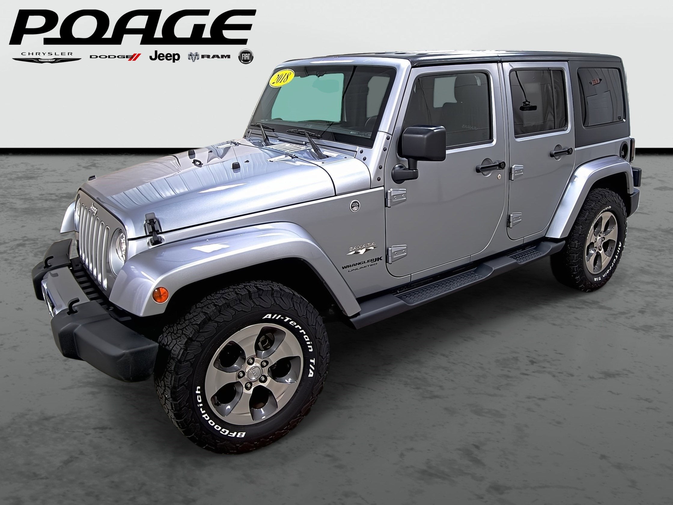 2018 Jeep Wrangler JK Unlimited Sahara 4x4