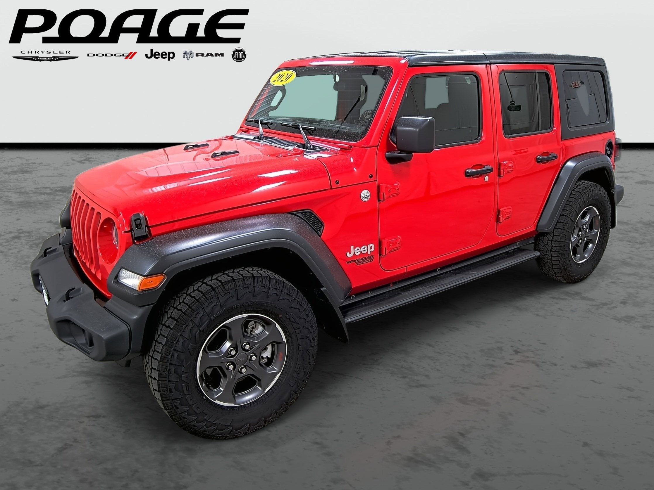 2020 Jeep Wrangler Unlimited Sport S 4x4