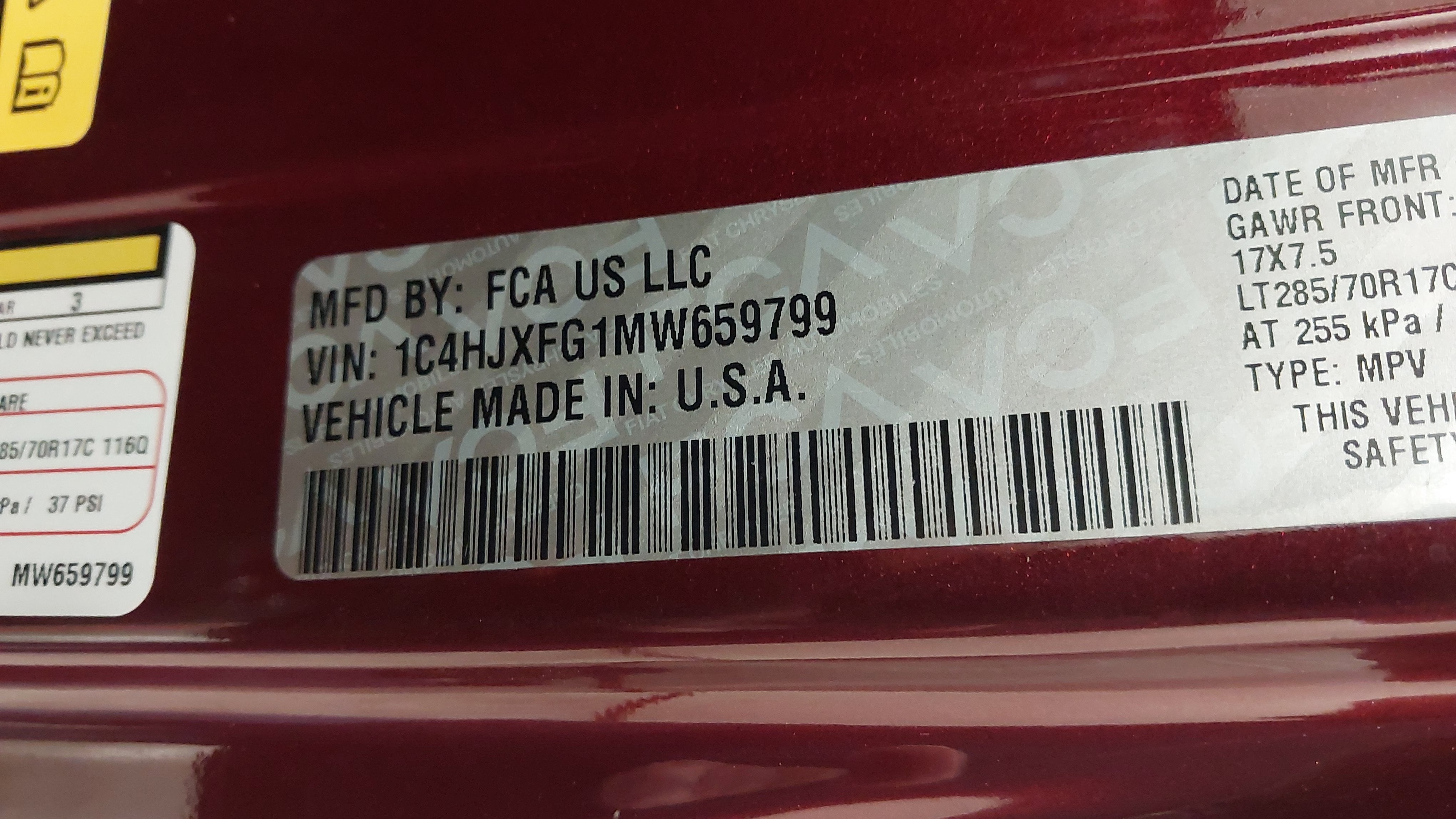 2021 Jeep Wrangler Unlimited Rubicon 4x4