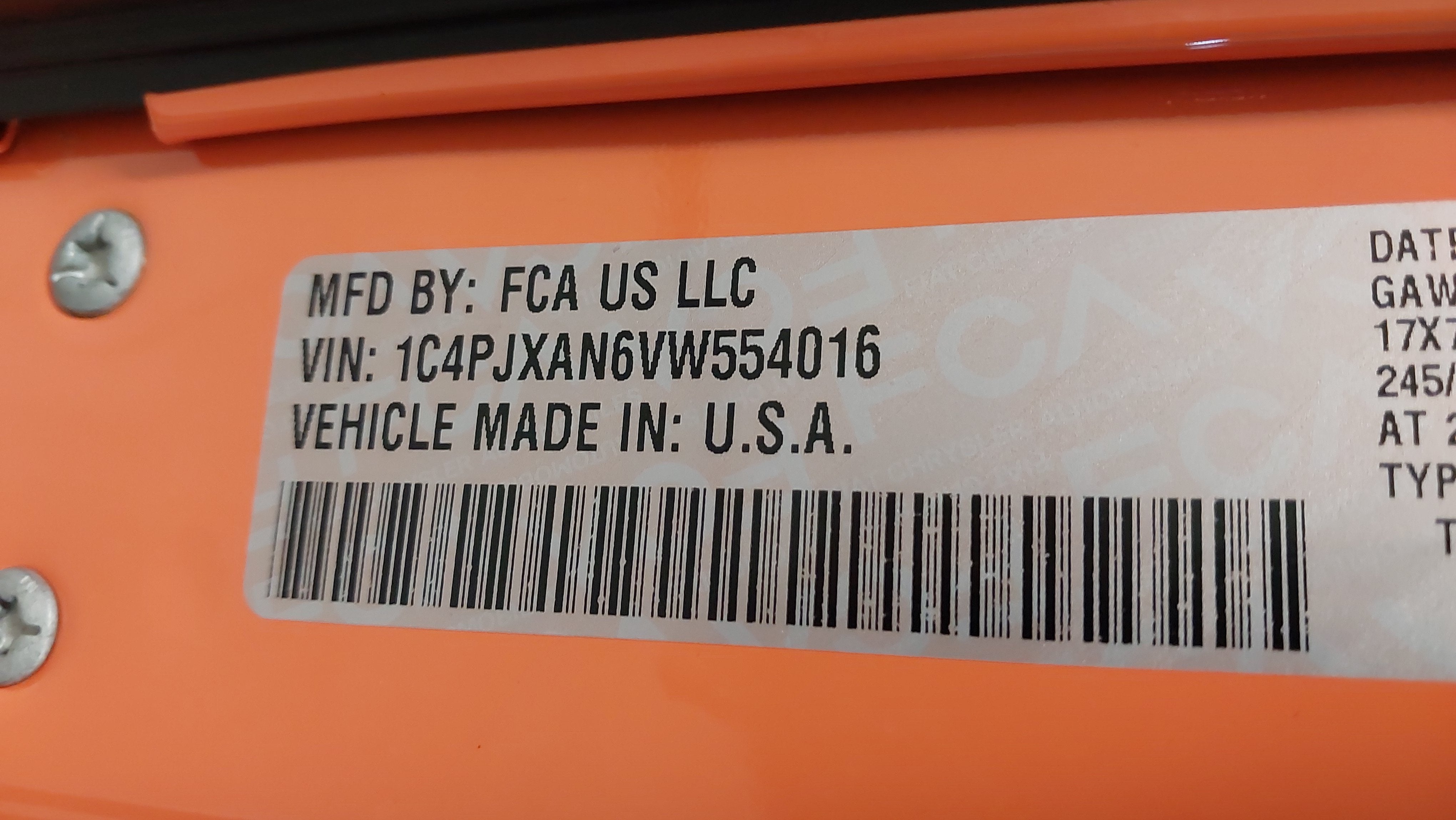 2027 Jeep Wrangler WRANGLER 2-DOOR SPORT S