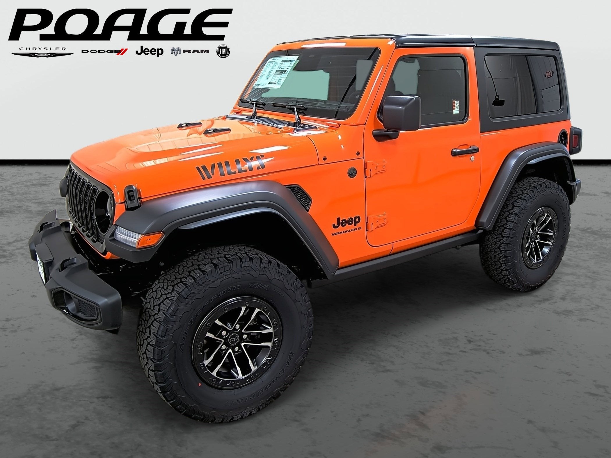 2026 Jeep Wrangler WRANGLER 2-DOOR WILLYS