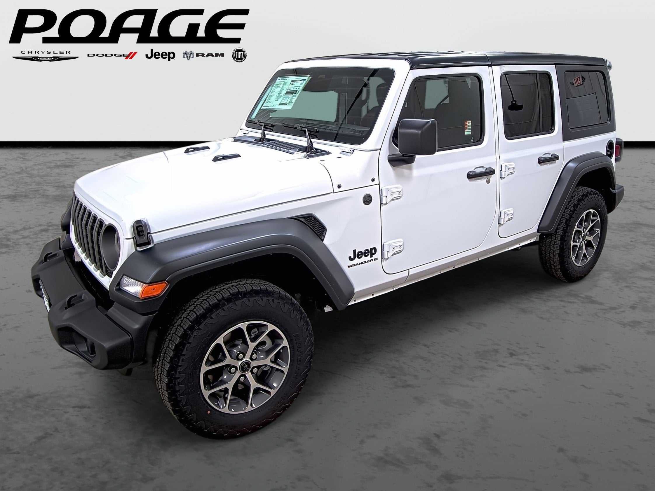 2026 Jeep Wrangler WRANGLER 4-DOOR SPORT S