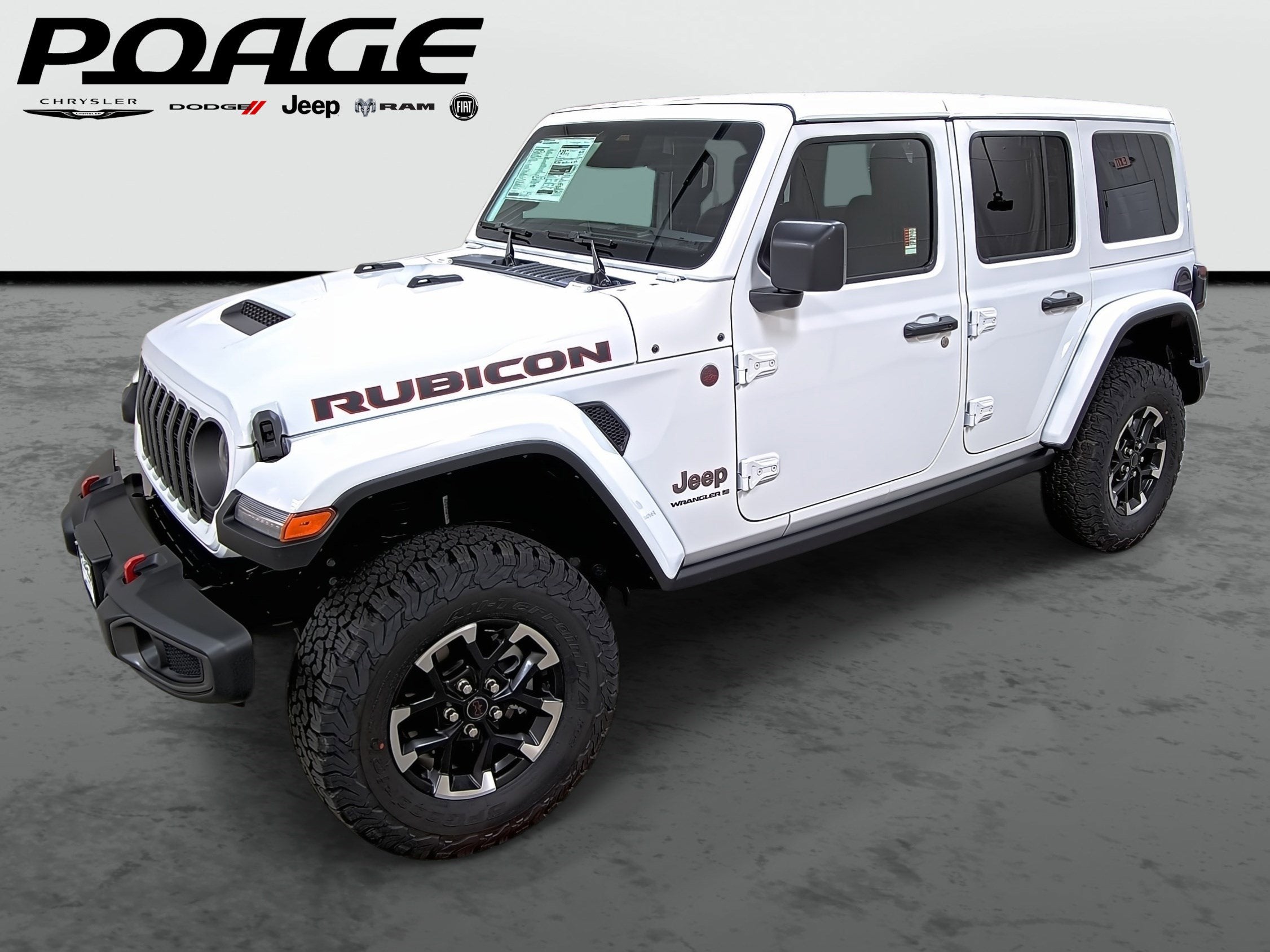 2026 Jeep Wrangler WRANGLER 4-DOOR RUBICON