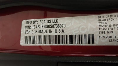 2025 Jeep Grand Cherokee L Limited 4x4