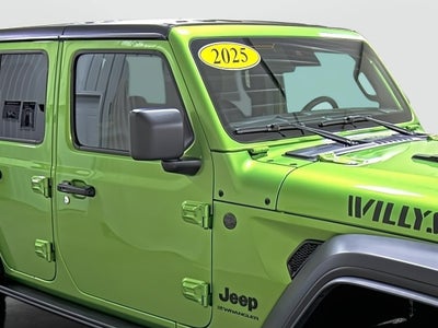 2025 Jeep Wrangler 4-Door Willys 4x4