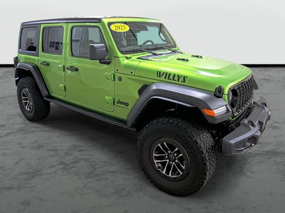 2025 Jeep Wrangler 4-Door Willys 4x4