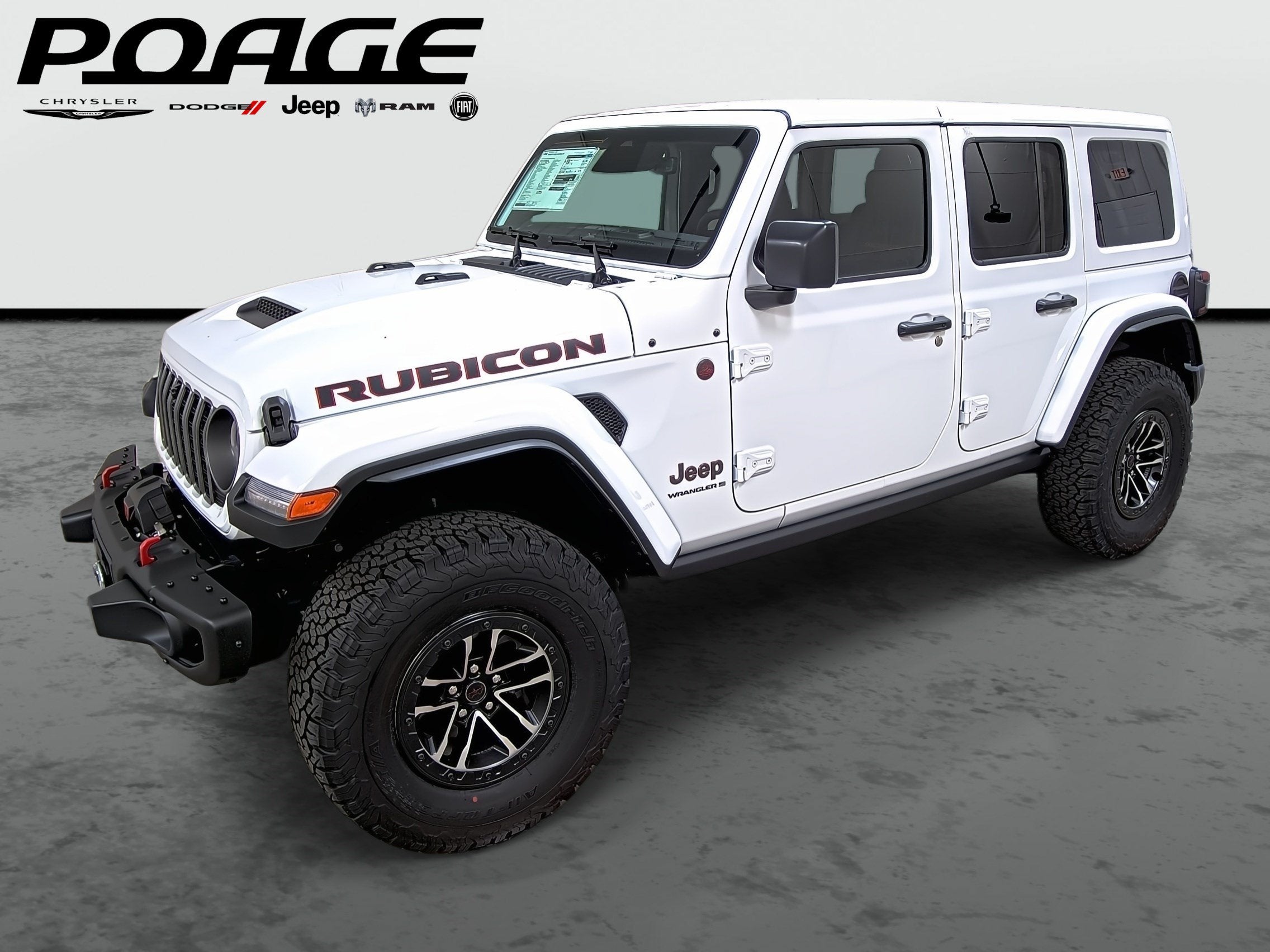 2027 Jeep Wrangler WRANGLER 4-DOOR RUBICON X