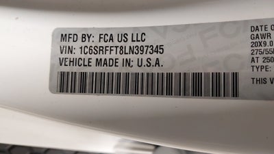 2020 RAM 1500 Big Horn Crew Cab 4x4 5'7' Box