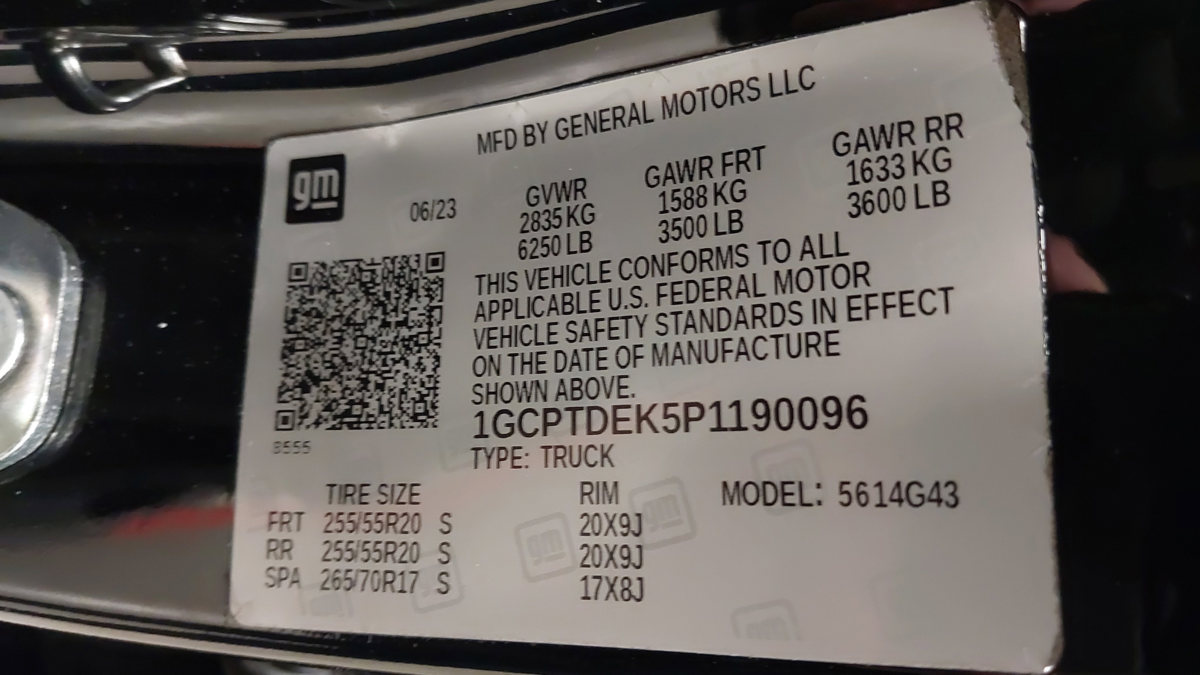 2023 Chevrolet Colorado 4WD Crew Cab Short Box Z71