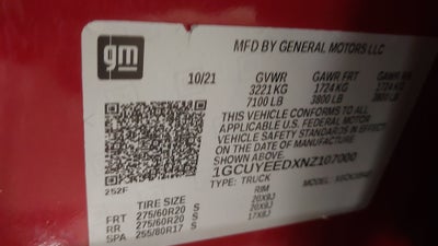 2022 Chevrolet Silverado 1500 LTD 4WD Crew Cab Short Bed RST