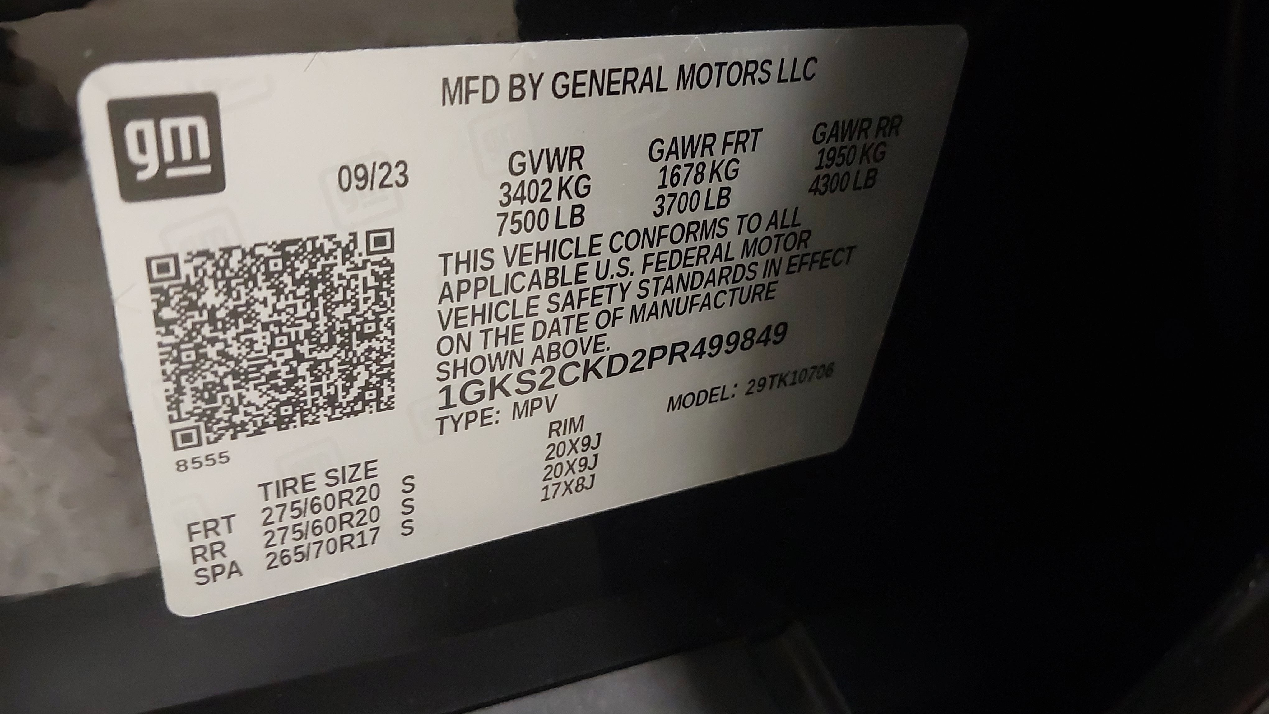 2023 GMC Yukon 4WD AT4