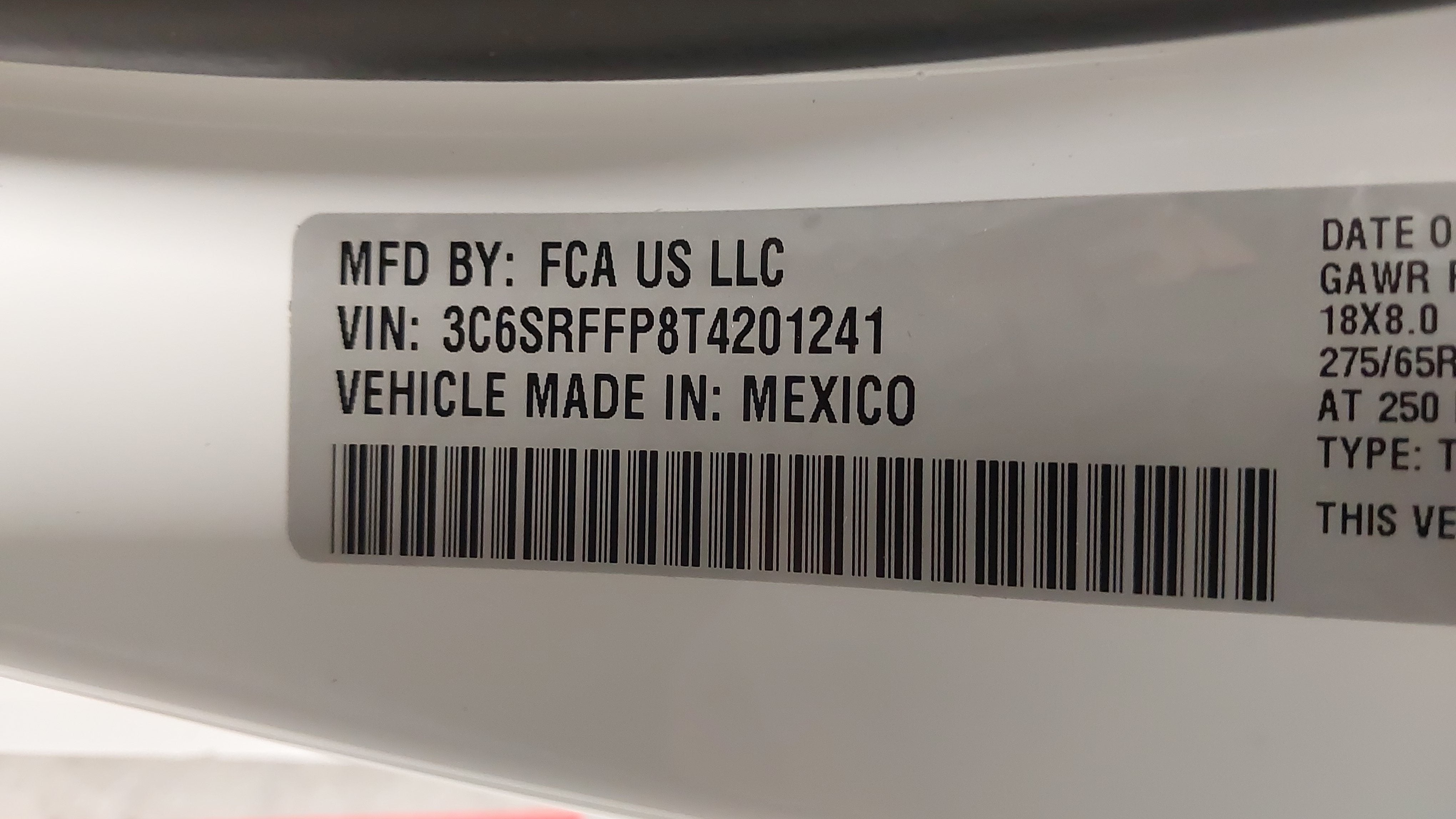 2026 RAM Ram 1500 RAM 1500 BIG HORN CREW CAB 4X4 5'7' BOX