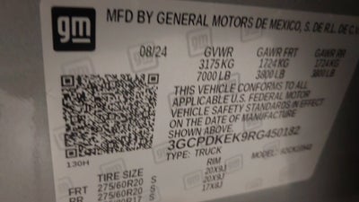 2024 Chevrolet Silverado 1500 4WD Crew Cab Short Bed LT with 2FL
