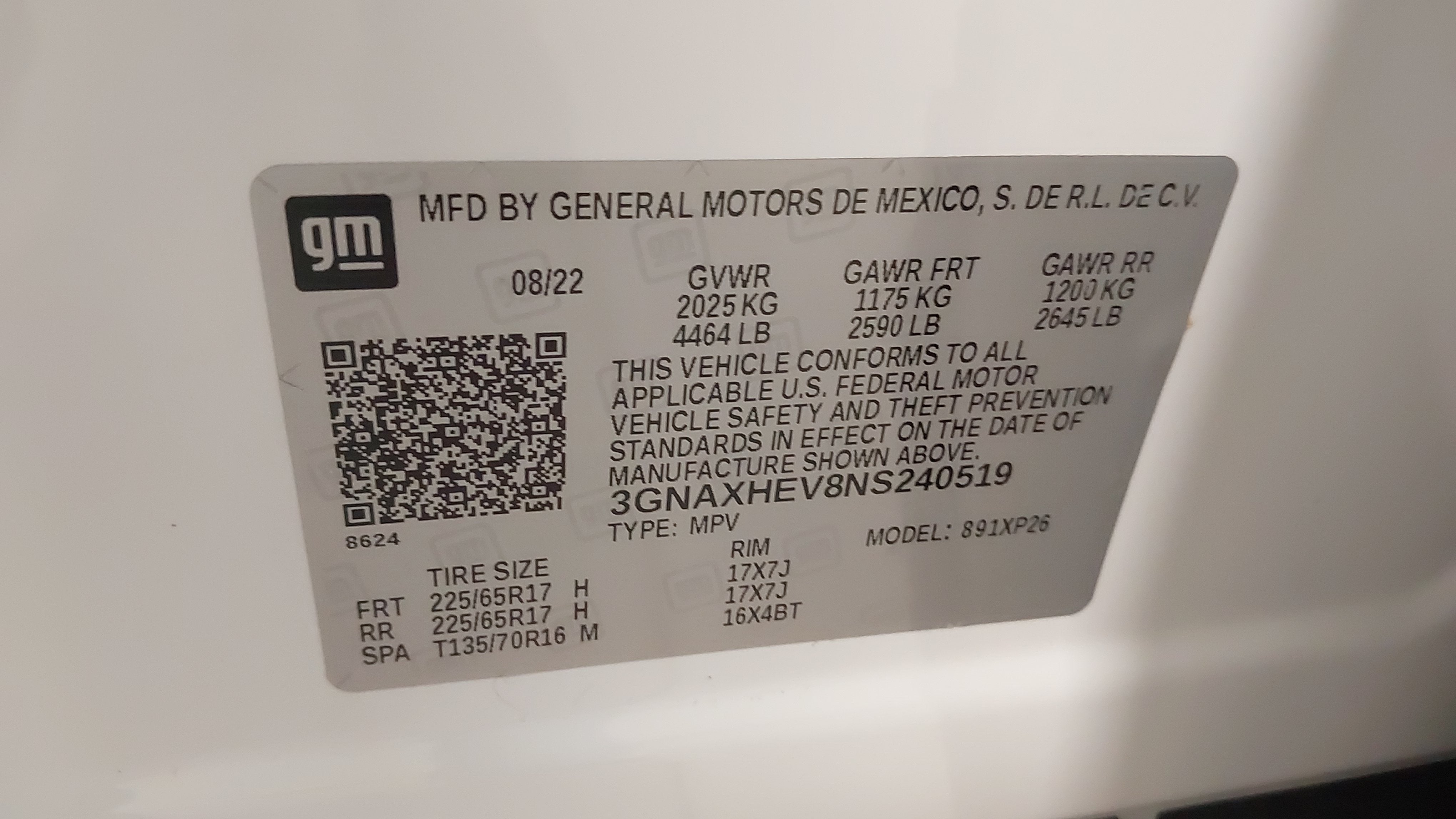 2022 Chevrolet Equinox FWD LS
