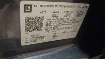 2020 GMC Sierra 1500 AT4