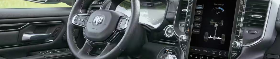 2026 RAM 1500 steering column and push-button start in Hannibal, MO