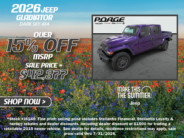 2026 Jeep Gladiator Dark Sky