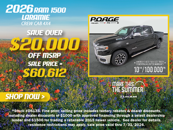 2026 Ram 1500 Laramie