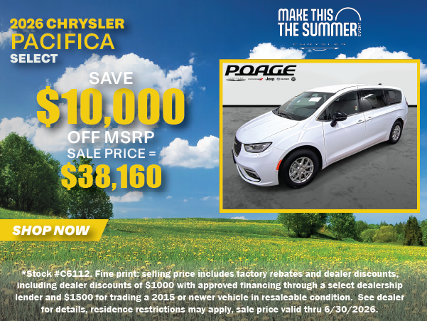 2026 Chrysler Pacifica Select 