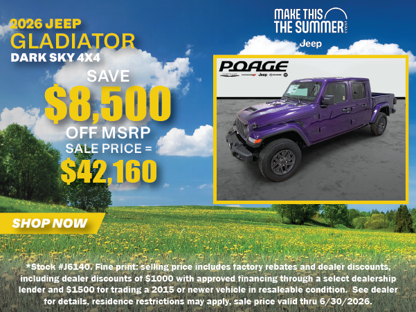 2026 Jeep Gladiator Dark Sky 4x4