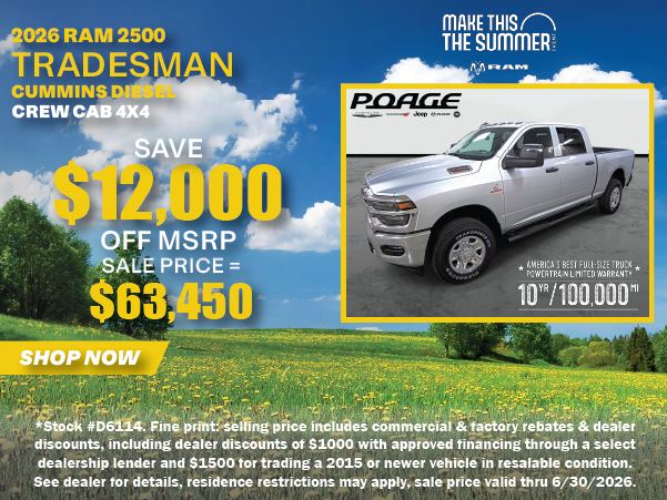 2026 Ram 2500 Tradesman
