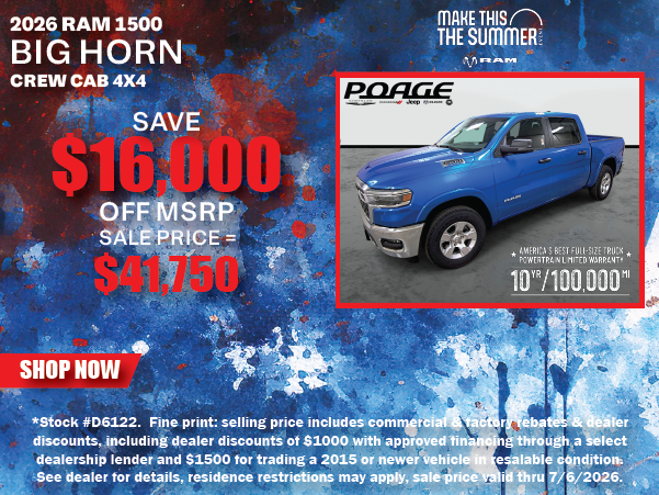 2026 Ram 1500 Big Horn 